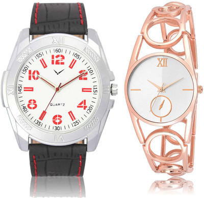 

CM Men & Women Watch Combo LR 213 _VL 029 Watch - For Couple