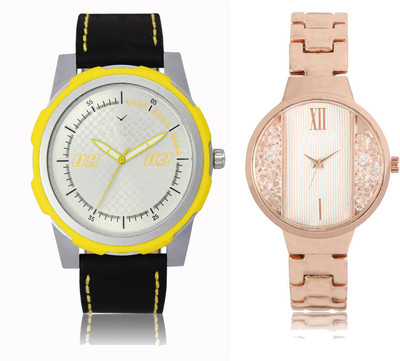 

CM Men & Women Watch Combo LR 217 _VL 043 Watch - For Couple