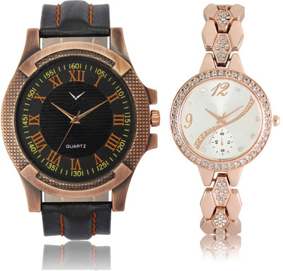 

CM Men & Women Watch Combo LR 215 _VL 023 Watch - For Couple