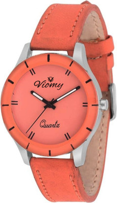 

VIOMY LS4002 Stylish Orange dial with orange strap watch for Girl's Watch - For Boys