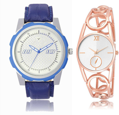 

CM Men & Women Watch Combo LR 213 _VL 041 Watch - For Couple