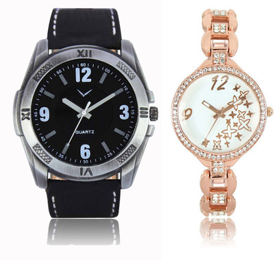 

CM Men & Women Watch Combo LR 210 _VL 034 Watch - For Couple