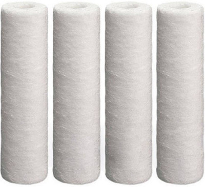 

Morning Star Technology RO PP Spun Filter Heavy Duty Filter Cartridge Candle Compatible for many RO 5 Micron Spun Filter for RO Water Purifier 10 inch Spun Filter Solid Filter Cartridge(5, Pack of 4)