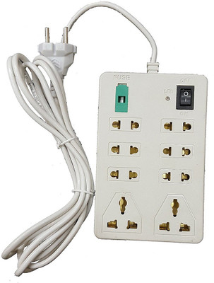 Citra extension cord power strip Worldwide Adaptor(White) available at flipkart for Rs.199