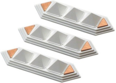 JITEN Pyra Strip Pyramid (Set of 3) PP (Polypropylene) Yantra(Pack of 1)
