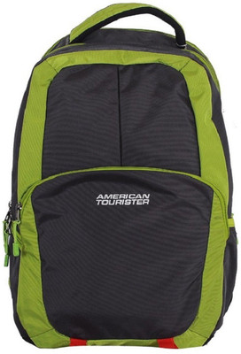 

American Tourister CBP-BUZZ08 20.8 L Laptop Backpack(Green, Black), Black;green