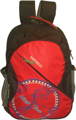 

Style Forever Red&Black 4007 Backpack 32 L Backpack(Red, Black)