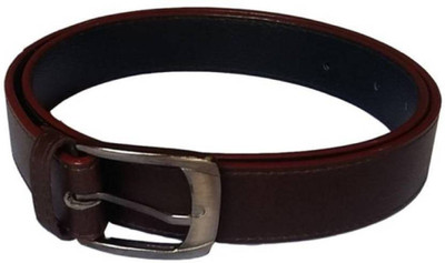 

Apro Men Casual, Formal Maroon, Brown Artificial Leather Belt, Brown;maroon