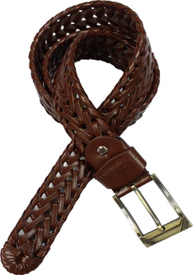 

FILMAX® ORIGINALS Men Casual, Formal, Party Brown Texas Leatherite Belt