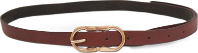 

Recap Women Casual Pink Synthetic Belt
