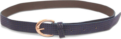 

Recap Women Casual Blue Synthetic Belt, Navy