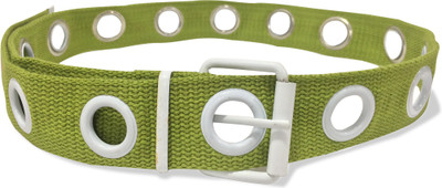 

Recap Women Party Green Canvas Belt