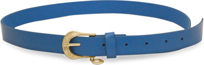 

Recap Women Casual Blue Synthetic Belt