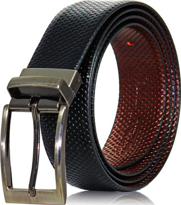

POLLSTAR Men Formal, Casual Black, Brown Genuine Leather Reversible Belt