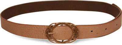 

Recap Women Casual Pink Synthetic Belt