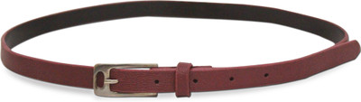 

Recap Women Casual Pink Synthetic Belt