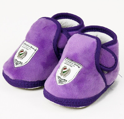 

VLS Lifestyle Velvet Plain Colour Booties(Toe to Heel Length - 11 cm Purple)