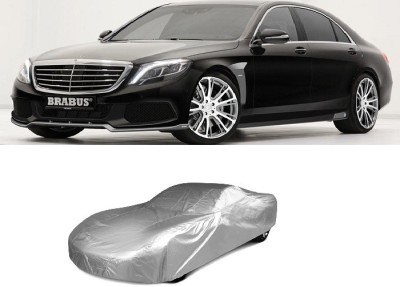 Red Silk Car Cover For Mercedes Benz S-Class (Without Mirror Pockets)(Silver)