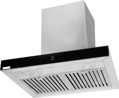 

Gamle Evelyn 60 BF Wall Mounted Chimney(Silver, Black 1200)