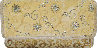

Bagaholics Casual Gold Clutch