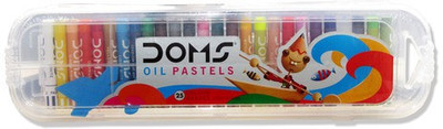 

DOMS oil pastel 25 shades pack of 2(Set of 2, Multicolor)