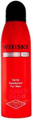 

WHISKY RED 200ML Deodorant Spray - For Men(200 ml)