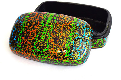 

GiftAbled 1 Compartments Paper Mache Multipurpose Box(Multicolor)