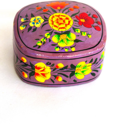 

GiftAbled 1 Compartments Paper Mache Multipurpose Box(Multicolor)