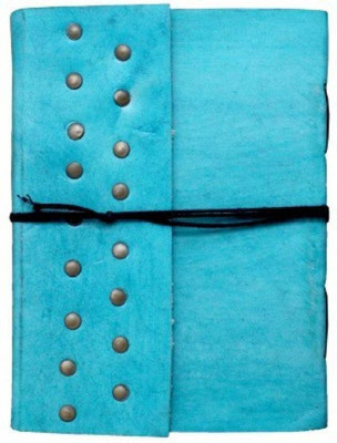 

The Leather Bags House A5 Diary(Handcrafted, Blue)