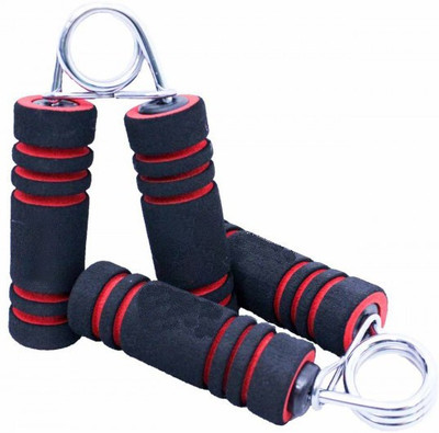 

Leosportz comfortable foam hand grip for arm pack of 2 Hand Grip/Fitness Grip(Red, Black)