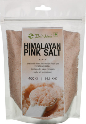 

By Nature Himalayan Pink Salt (Fine Powder), Original 400 g Himalayan Pink Salt(400 g)