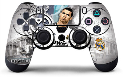 

NEHAL KHATRI PS4 controller skin ( sticker ) of RONALDO. Gaming Accessory Kit(Multicolor, For PS4)