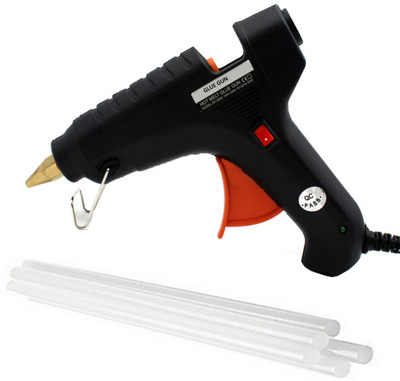 

OKASTA High Quality Leak Proof ( 3 Free Glue Stick ) For Bonding Jobs Standard Temperature Corded Glue Gun(11 mm)