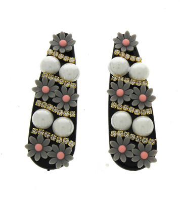 

Anuradha Art Jewellery Hair Clip Tic Tac Clip(Grey)