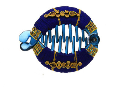 

Anuradha Art Jewellery Banana Clip Banana Clip(Blue)