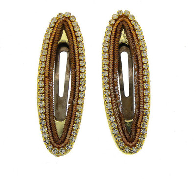 

Anuradha Art Jewellery Hair Clip Tic Tac Clip(Gold)
