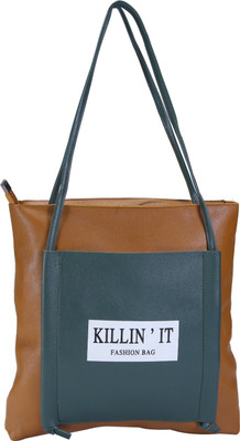 

Desence Shoulder Bag(Brown, Blue), Blue;brown