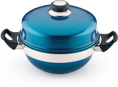 Pigeon Multi Kadai Blue Induction & Standard Idli Maker(3 Plates , 12 Idlis ) available at flipkart for Rs.1167