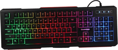 Cosmic Byte CB-GK-08 Corona Wired USB Gaming Keyboard(Black)