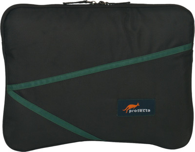 

Protecta 11 inch Sleeve/Slip Case(Black, Green), Black;sea green