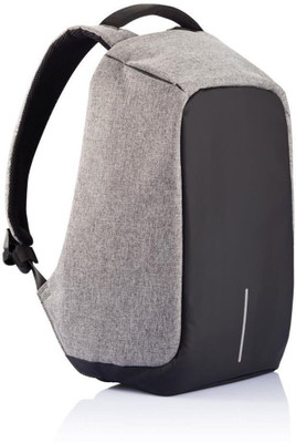 

Sweet Tourist 15.6 inch Laptop Backpack(Grey), Grey & black