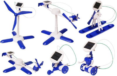 

Sanyal 6-In-1 Educational Solar Energy Kit Science School Projects cum Brain Storming Games For Kids(Multicolor)
