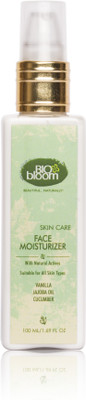 

BioBloom Face Moisturizer - Cucumber & Vanilla(100 ml)