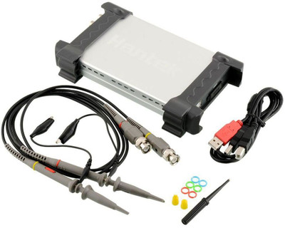 

Hantek 6022be usb oscilloscope 20Mhz, oscilloscope, oscilloscope probe, oscilloscope dual channel, Oscilloscope dso, oscilloscope usb Computer Based Oscilloscope