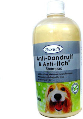 

Petswill Petswill Anti-Dandruff & Anti Itch Shampoo For Dog & Cat (1 Ltr) Anti-dandruff Natural Dog Shampoo(1 L)