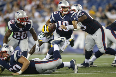 

Sports New England Patriots Football Wall Poster Paper Print(12 inch X 18 inch, Rolled)