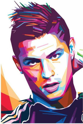 

Cristiano Ronaldo Paper Print(18 inch X 12 inch)