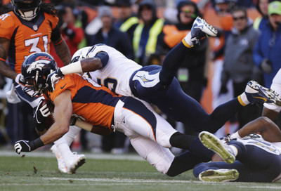 

Sports Denver Broncos Football Wall Poster Paper Print(12 inch X 18 inch, Rolled)