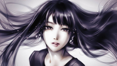 

music-yajima-maimi-anime-woman-pretty-close-up-x-cykfuswy Wall Poster Paper Print(12 inch X 18 inch, Rolled)