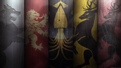 

Aabhaas Game of Thrones Wall Poster Fine Art Print(12 inch X 18 inch, Rolled)